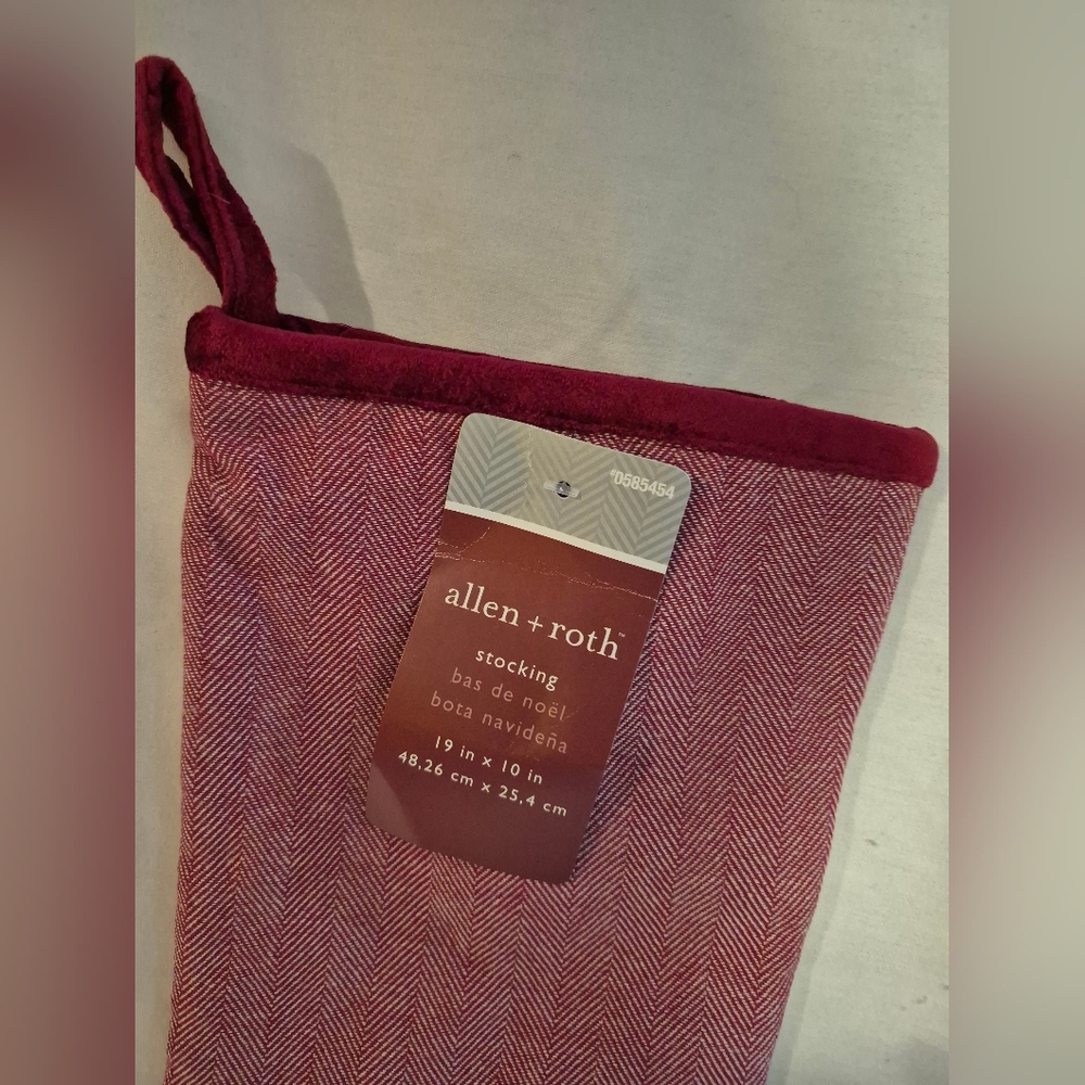 Allen + Roth Red Stocking - Picture 8 of 8